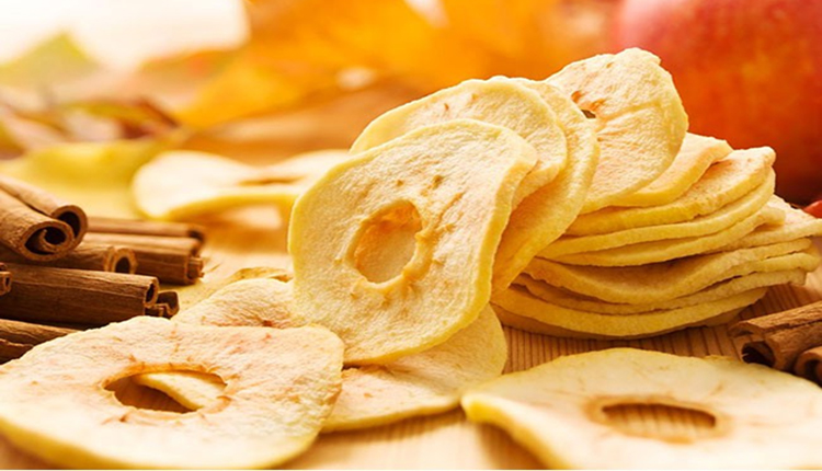 میوه سیب خشک